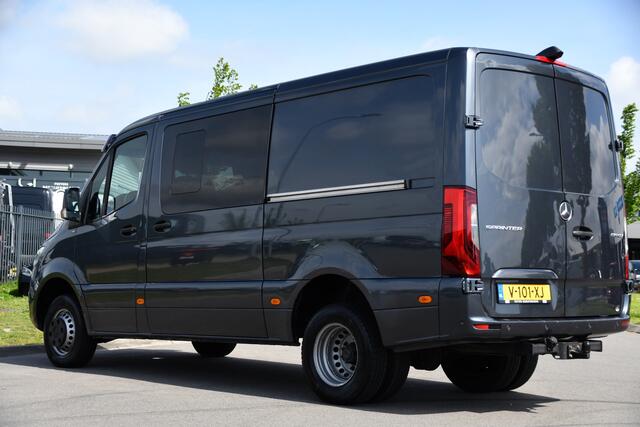 Mercedes-Benz SPRINTER 519 V6 3.0 CDI L2H1 DC PB Edition N1, Cruise, Camera, Carplay, LED, 2 x Schuifdeur, 3500kg trekhaak, 10,5'' Mbux, Leder,
