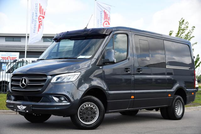 Mercedes-Benz SPRINTER 519 V6 3.0 CDI L2H1 DC PB Edition N1, Cruise, Camera, Carplay, LED, 2 x Schuifdeur, 3500kg trekhaak, 10,5'' Mbux, Leder,