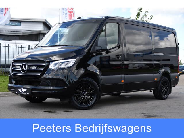 Mercedes-Benz SPRINTER 317 1.9 CDI L2H1 RWD Black Edition Adaptieve Cruise, Camera, LED, Carplay, 3500kg Trekhaak, Stoelverwarming, Standkachel, Softclose, Automaat, Uniek!