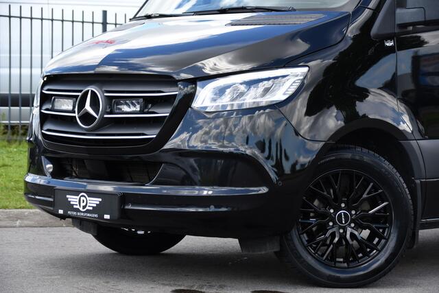 Mercedes-Benz SPRINTER 317 1.9 CDI L2H1 RWD Black Edition Adaptieve Cruise, Camera, LED, Carplay, 3500kg Trekhaak, Stoelverwarming, Standkachel, Softclose, Automaat, Uniek!