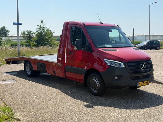 Mercedes-Benz SPRINTER 519CDI L3 Kegger Oprijwagen Automaat Airco Cruisecontrol 3500KG Trekhaak