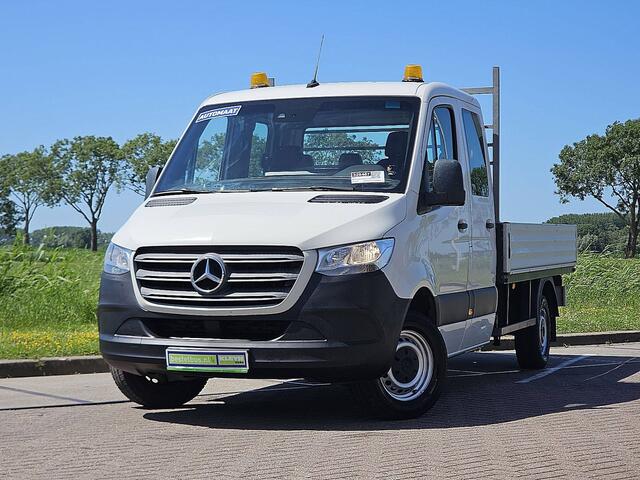 Mercedes-Benz SPRINTER 314 L3 Dubbele Cabine Mbux Navi Open-Laadbak XL 3.5T-Trekhaak Automaat Euro6 Oh-historie