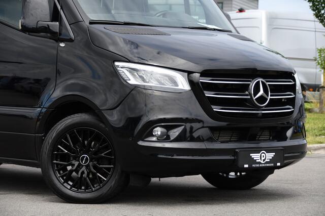 Mercedes-Benz SPRINTER 314 2.2 CDI L2H2 Black Edition Full Options! Adaptieve Cruise, Camera, LED, Memory, Standkachel, Stoelverwarming, Trekhaak, Voorruit verwarming, Carplay, 10,5'' Mbux, Uniek!