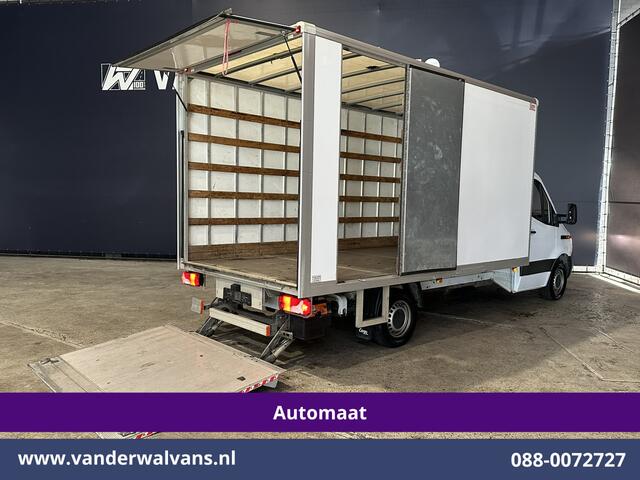 Mercedes-Benz SPRINTER 317 CDI 170pk 9G-Tronic Automaat Bakwagen Laadklep 21m3 KUUB Zijdeur Euro6 Airco | Lat om Lat betimmering | Leder Bijrijdersbank