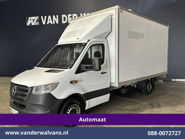 Mercedes-Benz SPRINTER 317 CDI 170pk 9G-Tronic Automaat Bakwagen Laadklep 21m3 KUUB Zijdeur Euro6 Airco | Lat om Lat betimmering | Leder Bijrijdersbank