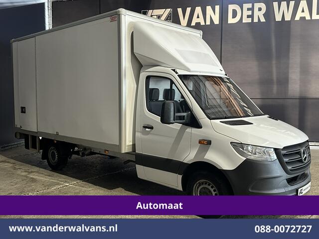 Mercedes-Benz SPRINTER 317 CDI 170pk 9G-Tronic Automaat Bakwagen Laadklep 21m3 KUUB Zijdeur Euro6 Airco | Lat om Lat betimmering | Leder Bijrijdersbank