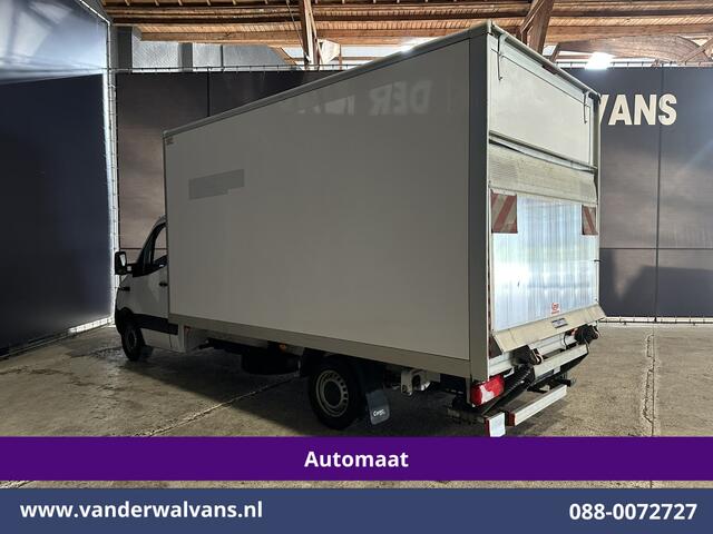 Mercedes-Benz SPRINTER 317 CDI 170pk 9G-Tronic Automaat Bakwagen Laadklep 21m3 KUUB Zijdeur Euro6 Airco | Lat om Lat betimmering | Leder Bijrijdersbank