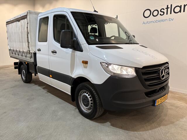 Mercedes-Benz SPRINTER 317 1.9 CDI L2 RWD DC Open Laadbak met Huif en schuifzeilen / Airco / Cruise / Mbux / Trekhaak