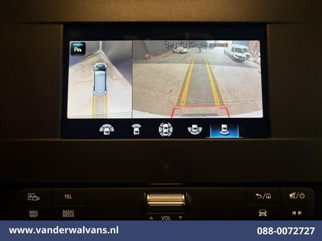 Mercedes-Benz SPRINTER 317 CDI 170pk L3H2 Euro6 Airco | 360 Graden Camera | Navigatie | Apple Carplay | Chauffeursstoel Cruisecontrol, Android Auto, Stoelverwarming, 270 Graden Achterdeuren, Parkeersensoren, Bijrijdersbank