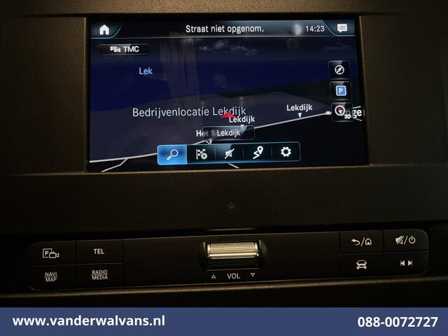 Mercedes-Benz SPRINTER 317 CDI 170pk L3H2 Euro6 Airco | 360 Graden Camera | Navigatie | Apple Carplay | Chauffeursstoel Cruisecontrol, Android Auto, Stoelverwarming, 270 Graden Achterdeuren, Parkeersensoren, Bijrijdersbank