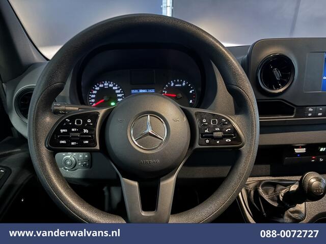 Mercedes-Benz SPRINTER 317 CDI 170pk L3H2 Euro6 Airco | 360 Graden Camera | Navigatie | Apple Carplay | Chauffeursstoel Cruisecontrol, Android Auto, Stoelverwarming, 270 Graden Achterdeuren, Parkeersensoren, Bijrijdersbank