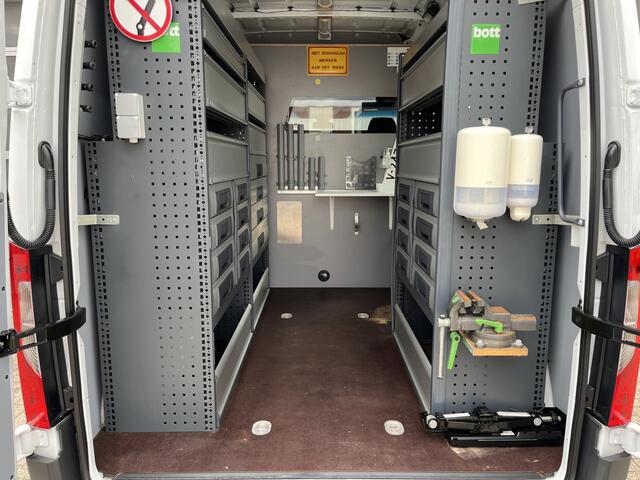 Mercedes-Benz SPRINTER 314 2.2 CDI L1H2 Werkplaats inrichting Airco Cruise controle Kastinrichting Omvormer Apple carplay 1e Eigenaar Euro 6 Bpm vrij voor particulier gebruik!!