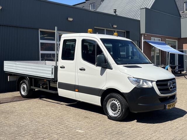 Mercedes-Benz SPRINTER 314 2.2 CDI L3 DC open laadbak Trekhaak 3500 trekgewicht Airco Cruise controle 6-Persoons Automaat Openlaadbak Pick-up Telefoonverbinding Werkverlichting P-up Euro 6