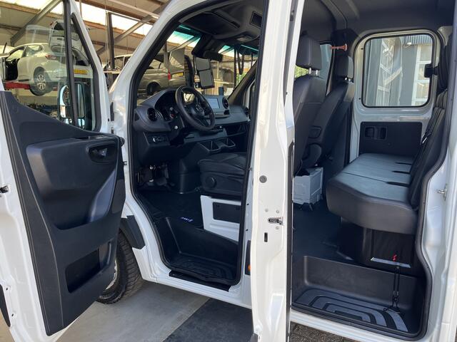 Mercedes-Benz SPRINTER 314 2.2 CDI L3 DC open laadbak Trekhaak 3500 trekgewicht Airco Cruise controle 6-Persoons Automaat Openlaadbak Pick-up Telefoonverbinding Werkverlichting P-up Euro 6