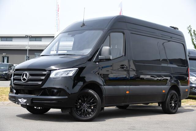 Mercedes-Benz SPRINTER 317 1.9 CDI L2H2 RWD Black Edition Camera, Cruise, Carplay, LED, 170pk, Automaat, Stoelverwarming, Standkachel, Mbux, Leder, Uniek!