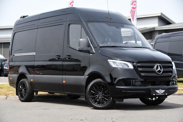 Mercedes-Benz SPRINTER 317 1.9 CDI L2H2 RWD Black Edition Camera, Cruise, Carplay, LED, 170pk, Automaat, Stoelverwarming, Standkachel, Mbux, Leder, Uniek!