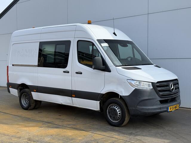 Mercedes-Benz SPRINTER 514 2.2 CDI L2H2 Dubbele Cabine DoKa Mixto Dubbellucht Brandstoftank Climate Control Cruise Control Carplay Trekhaak Camera