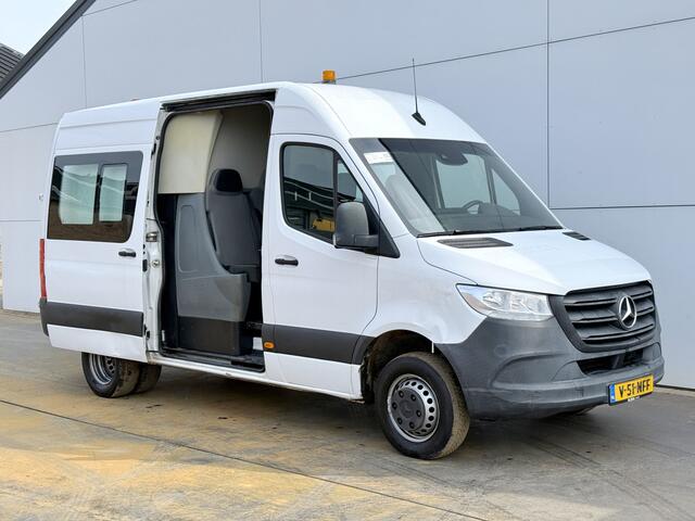 Mercedes-Benz SPRINTER 514 2.2 CDI L2H2 Dubbele Cabine DoKa Mixto Dubbellucht Brandstoftank Climate Control Cruise Control Carplay Trekhaak Camera