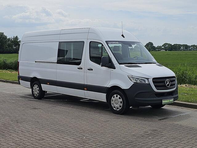 Mercedes-Benz SPRINTER 317 L3H2, dubbele cabine,automaat, airco, LED, mbux, navi, camera, trekhaak