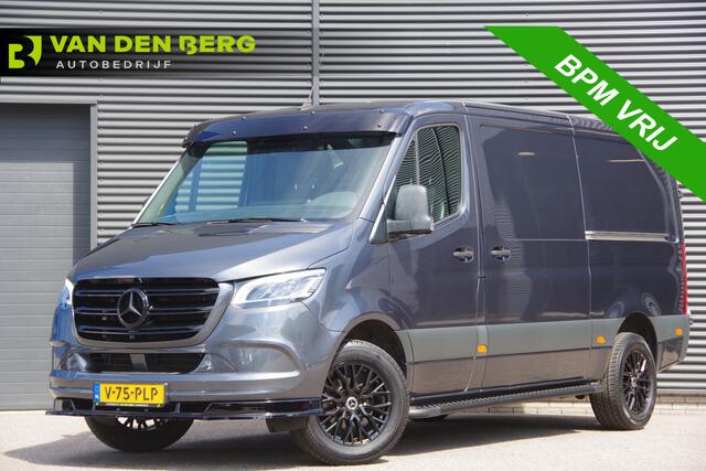 Mercedes-Benz SPRINTER 319 3.0 CDI V6 L2H1 MARGE! AUT. LED, 2X SCHUIFDEUR, 3.5T TREKHAAK, LEDER, ADAPT. CRUISE, 360 CAMERA, NAVI, CLIMA, STOELVERWARMING