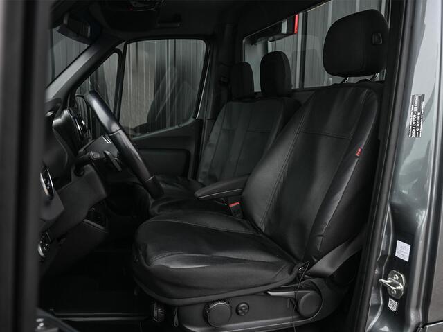Mercedes-Benz SPRINTER 519 3.0 CDI L3 EURO VI-D NL Auto · Tijhof opbouw · Luchtvering · Trekhaak · Opbergvakken L+R · Distronic · Led · 6 Cillinder · Climate · Lier elektrisch · Geveerde bestuurderstoel | oprijwagen