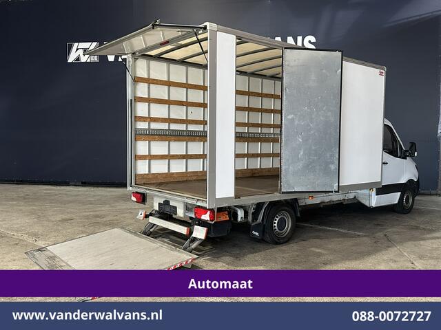 Mercedes-Benz SPRINTER 315 CDI 228cm Hoog Automaat Bakwagen Laadklep Zijdeur Euro6 Airco | Lat om Lat betimmering | Leder Bijrijdersbank, 22m3 KUUB