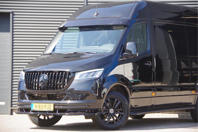 Mercedes-Benz SPRINTER 319 3.0 CDI V6 L2H2 3-ZITS, AUT. LED, 3.5T TREKHAAK, MBUX 10'', STANDKACHEL, ZONNEKLEP, VOORSPOILER, KUNSTSTOFDELEN IN KLEUR, CAMERA, NAVI, CRUISE