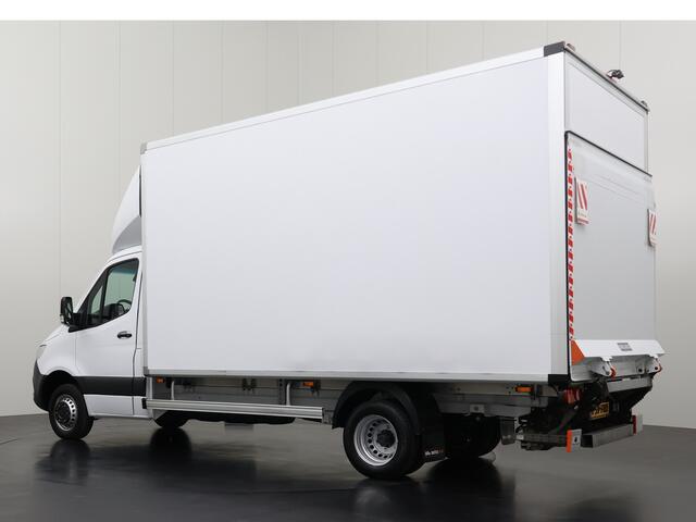 Mercedes-Benz SPRINTER 515CDI Automaat Dubbellucht Bakwagen | Laadklep | Multimedia | Camera | Airco | Dakspoiler | Cruise | Zijdeur