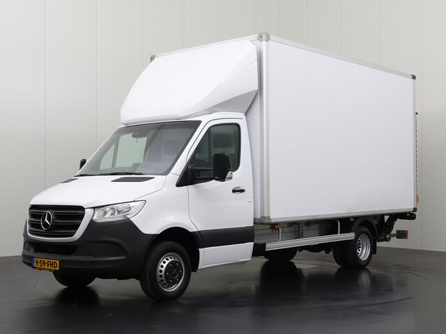 Mercedes-Benz SPRINTER 515CDI Automaat Dubbellucht Bakwagen | Laadklep | Multimedia | Camera | Airco | Dakspoiler | Cruise | Zijdeur