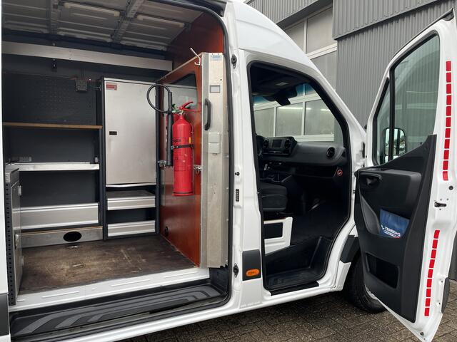 Mercedes-Benz SPRINTER 314 CDI L2H2 Werkplaats Omvormer Trekhaak Kastinrichting Ladekasten inrichting Airco Cruise controle Apple carplay 1e Eigenaar Euro 6 Bpm vrij voor particulier gebruik!!