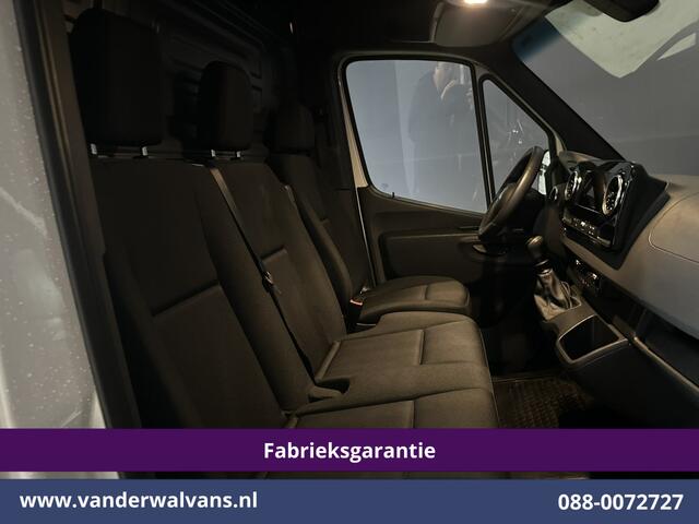 Mercedes-Benz SPRINTER 317 CDI 170pk L3H2 Fabrieksgarantie Euro6 Airco | Camera | LED | Adaptieve Cruiscontrol Parkeersensoren, Bijrijdersbank