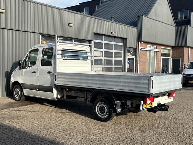 Mercedes-Benz SPRINTER 314 CDI Maxi 143 pk 6 persoons Bpm vrij 3.5 ton trekhaak Airco Cruise controle Navigatie Open laadbak Pick-up p-up bakwagen Dealer onderhouden 1e Eigenaar Euro 6