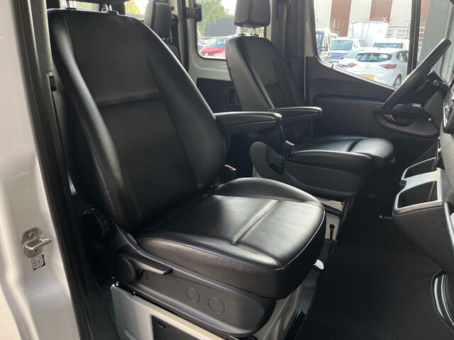 Mercedes-Benz SPRINTER 314 CDI Maxi 143 pk 6 persoons Bpm vrij 3.5 ton trekhaak Airco Cruise controle Navigatie Open laadbak Pick-up p-up bakwagen Dealer onderhouden 1e Eigenaar Euro 6