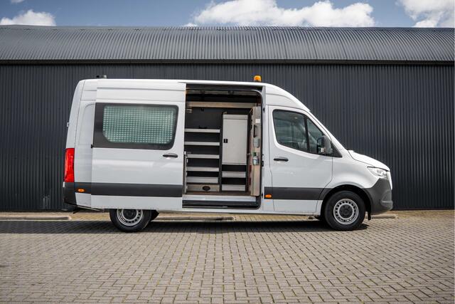 Mercedes-Benz SPRINTER 314CDI L2H2 | Automaat | 1e Eigenaar | Volledig ingericht | 360° Camera | Carplay | Cruise | PDC | Airco