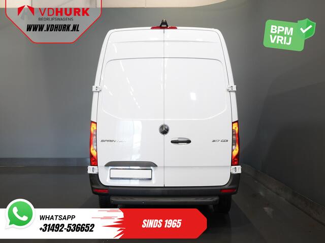 Mercedes-Benz SPRINTER 317 CDI L2H2 Aut. LED/ 270Gr.Deuren/ Stoelverw./ Gev.Stoel/ Navi/ Airco/ Camera/ Cruise/ PDC