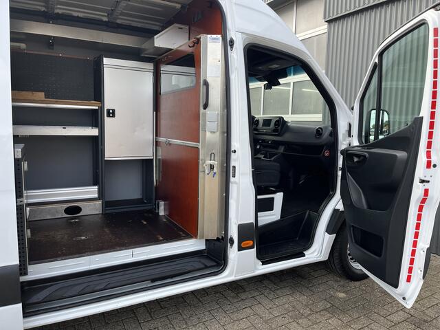 Mercedes-Benz SPRINTER 314 2.2 CDI L2H2 Werkplaats Omvormer Trekhaak Kastinrichting Ladekasten inrichting Airco Cruise controle Apple carplay 1e Eigenaar Euro 6 Bpm vrij voor particulier gebruik!!