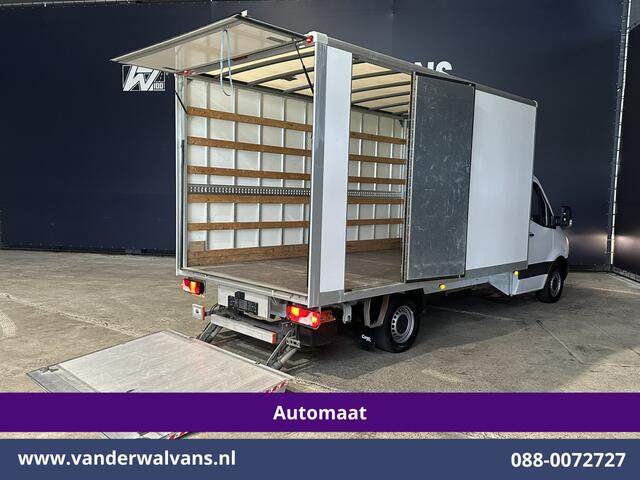 Mercedes-Benz SPRINTER 315 CDI 150pk 9G-Tronic Automaat Bakwagen 22m3 KUUB Laadklep Zijdeur Euro6 Airco | LAT om LAT | Leder Bijrijdersbank