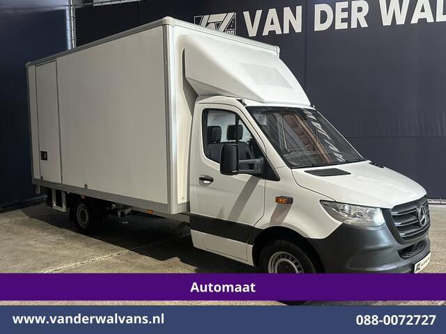 Mercedes-Benz SPRINTER 314 CDI 143pk 9G-Tronic Automaat Bakwagen 22m3 KUUB Laadklep Zijdeur Euro6 Airco | LAT om LAT | Leder Bijrijdersbank
