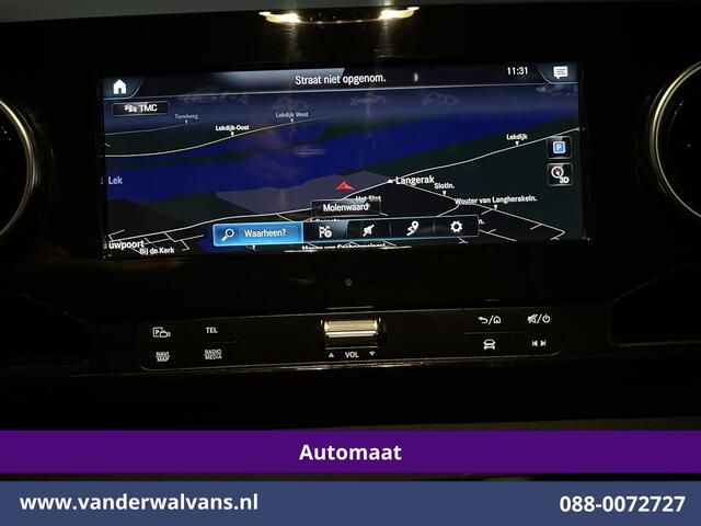 Mercedes-Benz SPRINTER 319 CDI 3.0L V6 191pk Automaat L2H2 Euro6 Airco | 360 graden camera | 3500kg Trekhaak | Navigatie | LED | Cruisecontrol LM velgen, Leder, Chauffeursstoel, Parkeersensoren, Sidebars, Bijrijdersbank