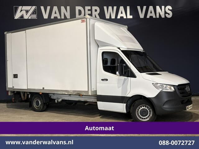 Mercedes-Benz SPRINTER 315 CDI 150pk 9G-Tronic Automaat Bakwagen 22m3 KUUB Laadklep Zijdeur Euro6 Airco | LAT om LAT | Leder Bijrijdersbank