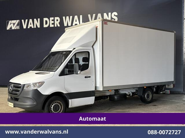 Mercedes-Benz SPRINTER 315 CDI 150pk 9G-Tronic Automaat Bakwagen 22m3 KUUB Laadklep Zijdeur Euro6 Airco | LAT om LAT | Leder Bijrijdersbank