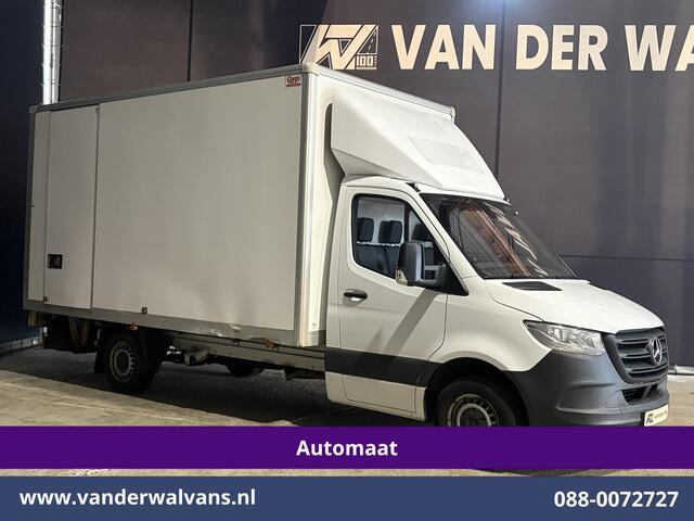 Mercedes-Benz SPRINTER 315 CDI 150pk 9G-Tronic Automaat Bakwagen 22m3 KUUB Laadklep Zijdeur Euro6 Airco | LAT om LAT | Leder Bijrijdersbank