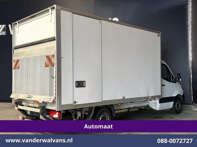 Mercedes-Benz SPRINTER 315 CDI 150pk 9G-Tronic Automaat Bakwagen 22m3 KUUB Laadklep Zijdeur Euro6 Airco | LAT om LAT | Leder Bijrijdersbank