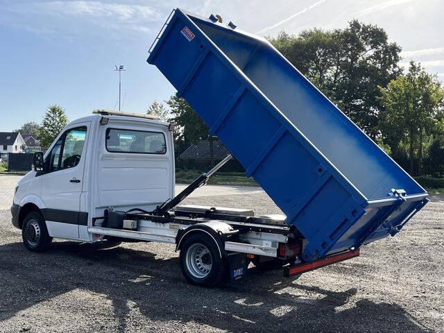 Mercedes-Benz SPRINTER 514 CDI 366 Haakarm Container Airco Cruise controle Nido aansluiting Stuurwielbediening Werkverlichting Kipper Kieper Euro 6 Containerauto Haakarmauto City haakarm Abrolkipper Kipper