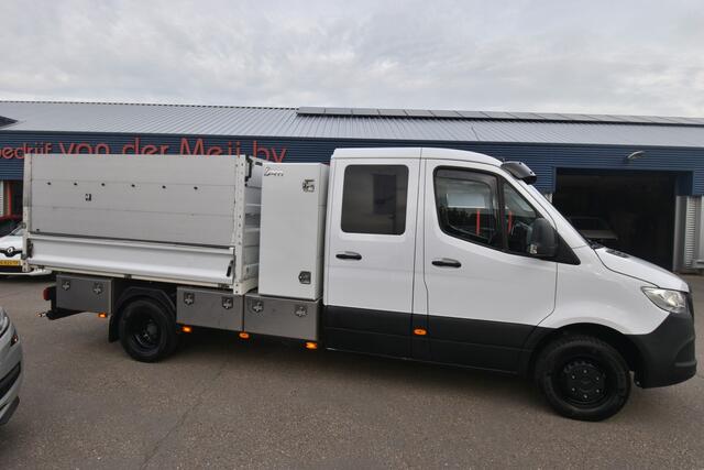 Mercedes-Benz SPRINTER 314 2.2 CDI L3 DC EURO VI-D , KIPPER , 3500KG TH , 7-PERS, TREKHAAK , CLIMATR , CR CONTR ,