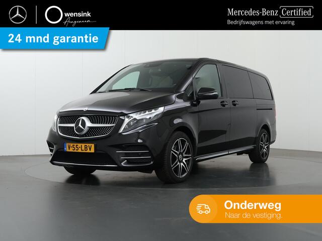 Mercedes-Benz V-KLASSE 300d 4-MATIC | L2 Lang | DC | Avantgarde | 360 CAMERA | PANORAMADAK | AMG | MBUX NAVIGATIE | STOELVERWARMING | SPIEGELPAKKET | CLIMATE CONTROL | ILS LED LAMPEN | DAB+ | LEDER ZIJDEBEIGE "LUGANO"