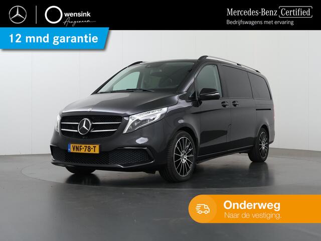 Mercedes-Benz V-KLASSE 300d | L2 Lang | Dubbele Cabine | Widescreen Navigatie | Schuifdeur L+R Elektrisch | Lederen bekleding | Stoelverwarming/koeling | Trekhaak | 360° Camera | Burmester | Standkachel | Certified