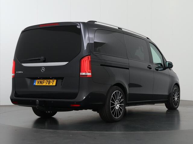 Mercedes-Benz V-KLASSE 300d | L2 Lang | Dubbele Cabine | Widescreen Navigatie | Schuifdeur L+R Elektrisch | Lederen bekleding | Stoelverwarming/koeling | Trekhaak | 360° Camera | Burmester | Standkachel | Certified