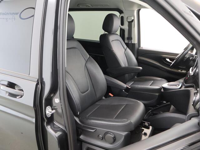 Mercedes-Benz V-KLASSE 300d | L2 Lang | Dubbele Cabine | Widescreen Navigatie | Schuifdeur L+R Elektrisch | Lederen bekleding | Stoelverwarming/koeling | Trekhaak | 360° Camera | Burmester | Standkachel | Certified