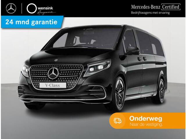 Mercedes-Benz V-KLASSE 300d XL L3 AMG 4MATIC Dubbele Cabine | DISTRONIC Plus | Dodehoekassistent | 2x Schuifdeur Elektrisch | Adaptieve Cruise |